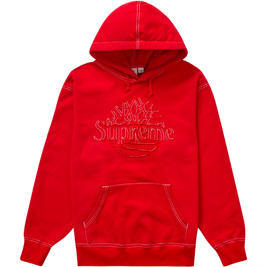 Supreme x Timberland Red Hoodie