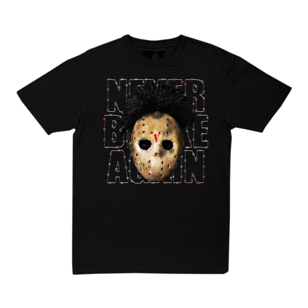 Vlone X NBA YoungBoy Haunted Black Large Tee