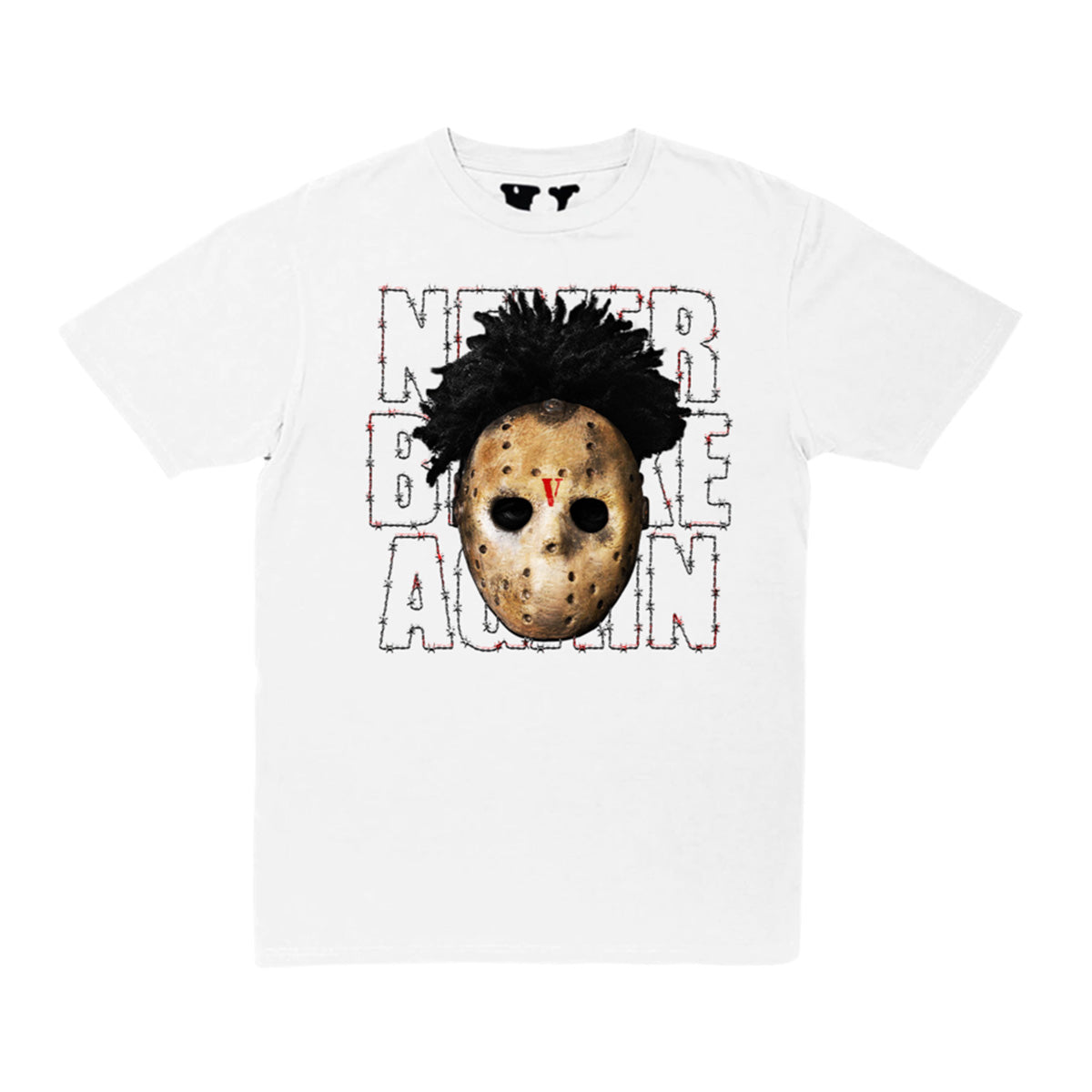 Vlone X NBA YoungBoy Haunted White Small Tee